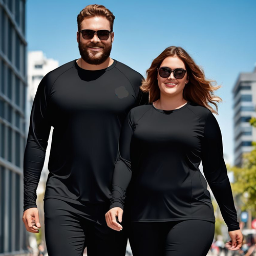 Camisa Térmica (P AO G3) Proteção Uv 50+ Segunda Pele ORIGINAL Blusa Malha Fria Unissex