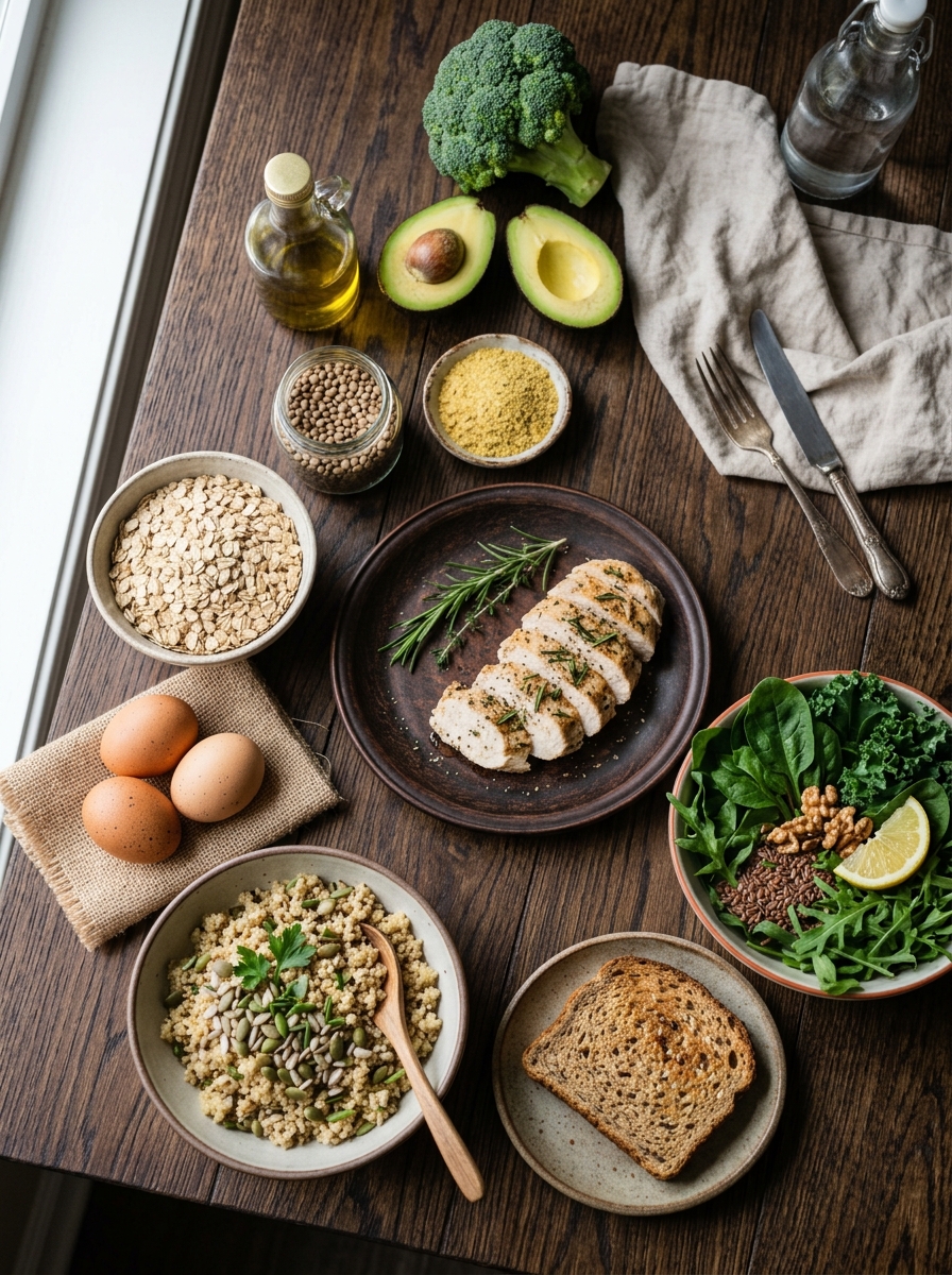Alimentos fontes de vitaminas do complexo B