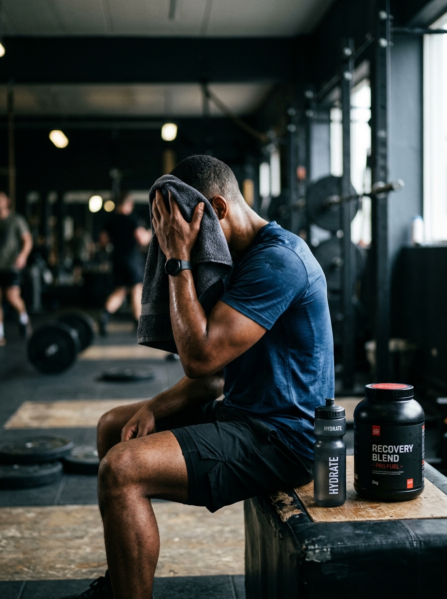 Recuperação e multivitamínico esportivo