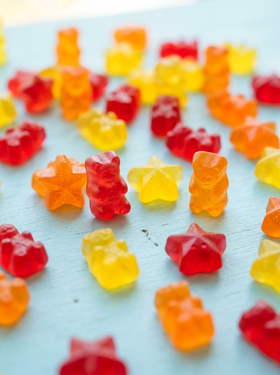Multivitamínico infantil em formato de goma