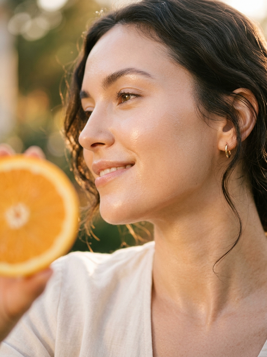 Vitamina C e produção de colágeno