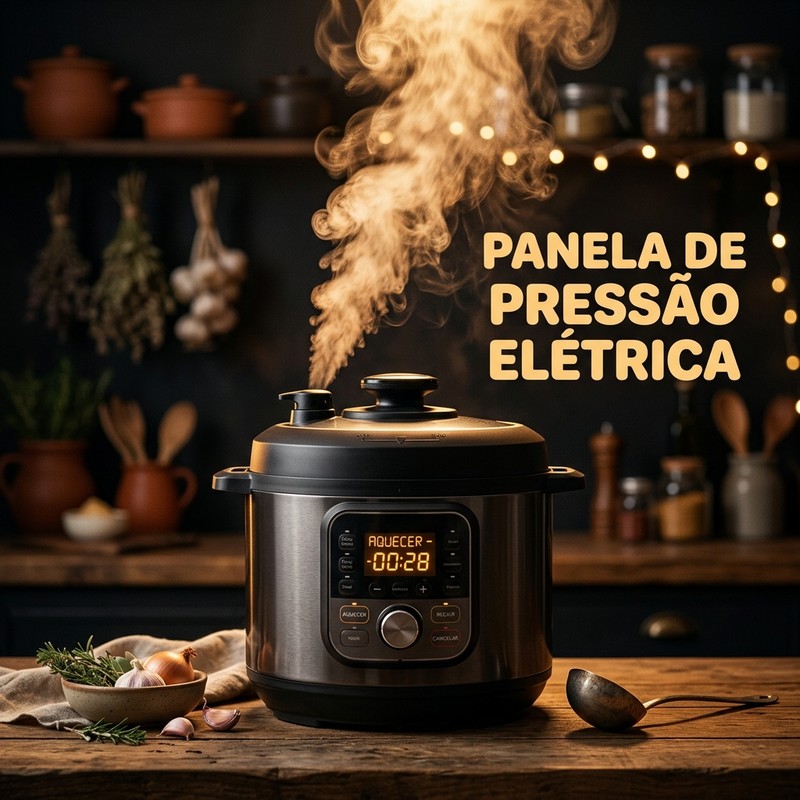 Panela de Pressão Elétrica