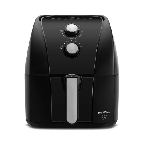 Air Fryer Britânia 5,5l Antiaderente Redstone 1500w Bfr50 Cor Preto 110V