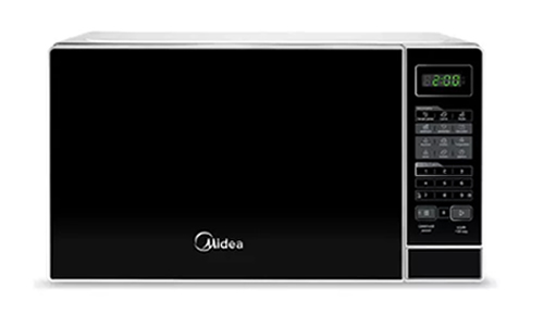 Micro-Ondas 20l Branco Porta Preta Minuto Fácil Midea 110/220V