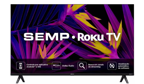 Semp Led Smart Tv 43 R6610 Fhd Roku Tv